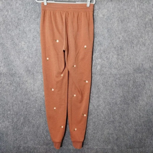 Old Navy Joggers S Tall Sweatpants Embroidery Floral Cottage Core Boho Festival - Picture 5 of 16